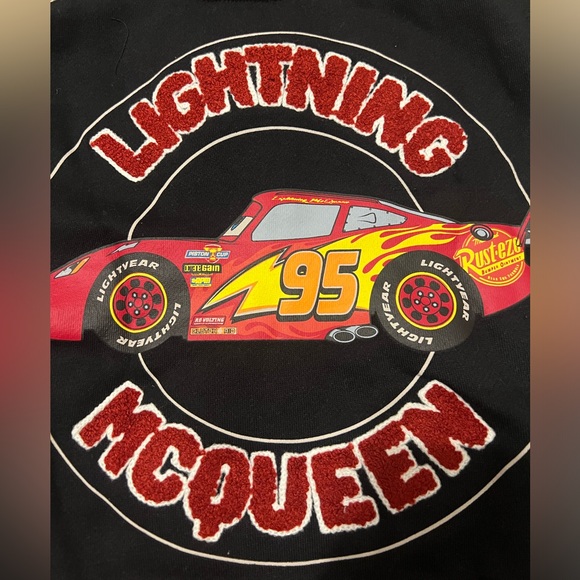 NWT Disney Cars Lightning McQueen Bomber Jacket Size 2T - Picture 4 of 4